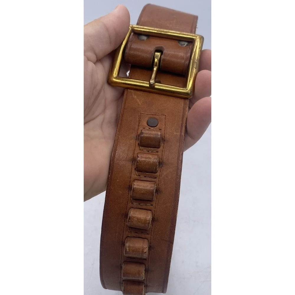 VTG Warren Brown Ammo Belt, Small Length 33